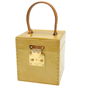 LOUIS VUITTON Handbag M91002 Monogram Vernis Lime yellow Vernis Bleecker Women Used