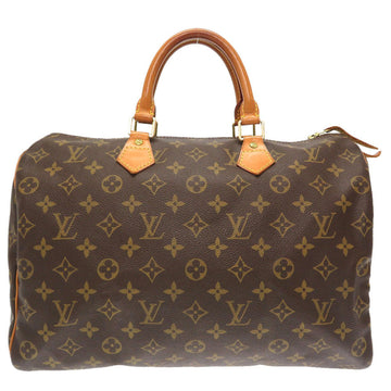 LOUIS VUITTON Handbag M41524 Monogram canvas Brown Monogram Speedy 35 Women Used