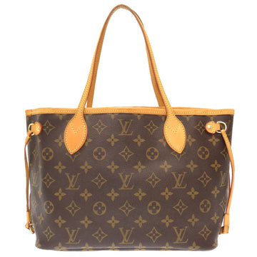 LOUIS VUITTON Tote Bag M40155 Monogram canvas Brown Monogram Never full PM Women Used