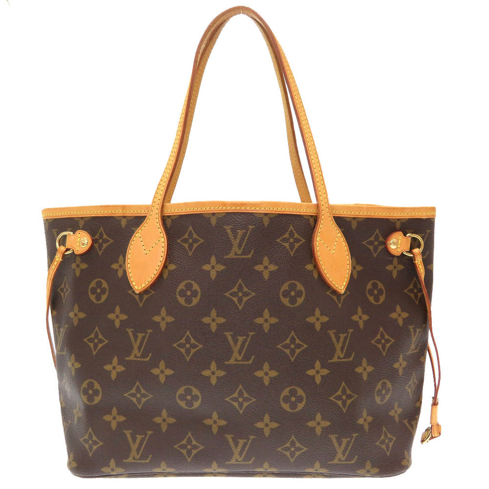LOUIS VUITTON Tote Bag M40155 Monogram canvas Brown Monogram Never full PM Women Used