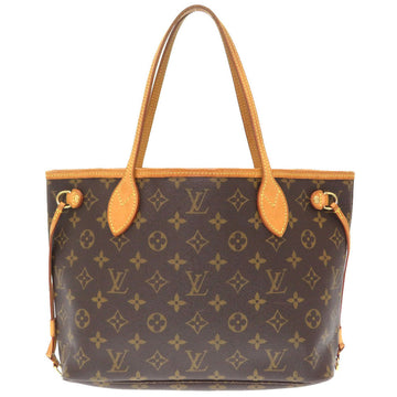 LOUIS VUITTON Tote Bag M40155 Monogram canvas Brown Monogram Never full PM Women Used