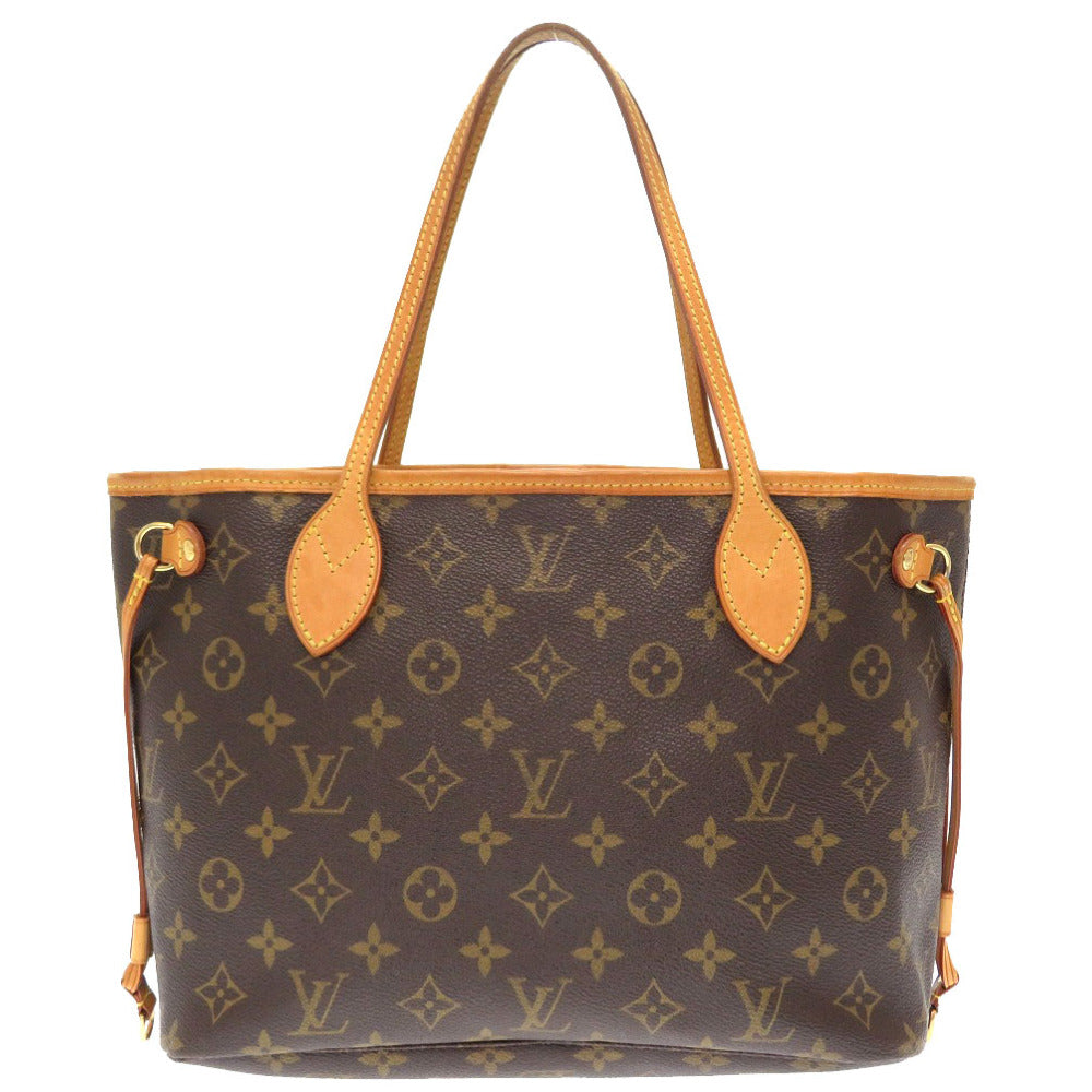 LOUIS VUITTON Tote Bag M40155 Monogram canvas Brown Monogram Never full PM Women Used