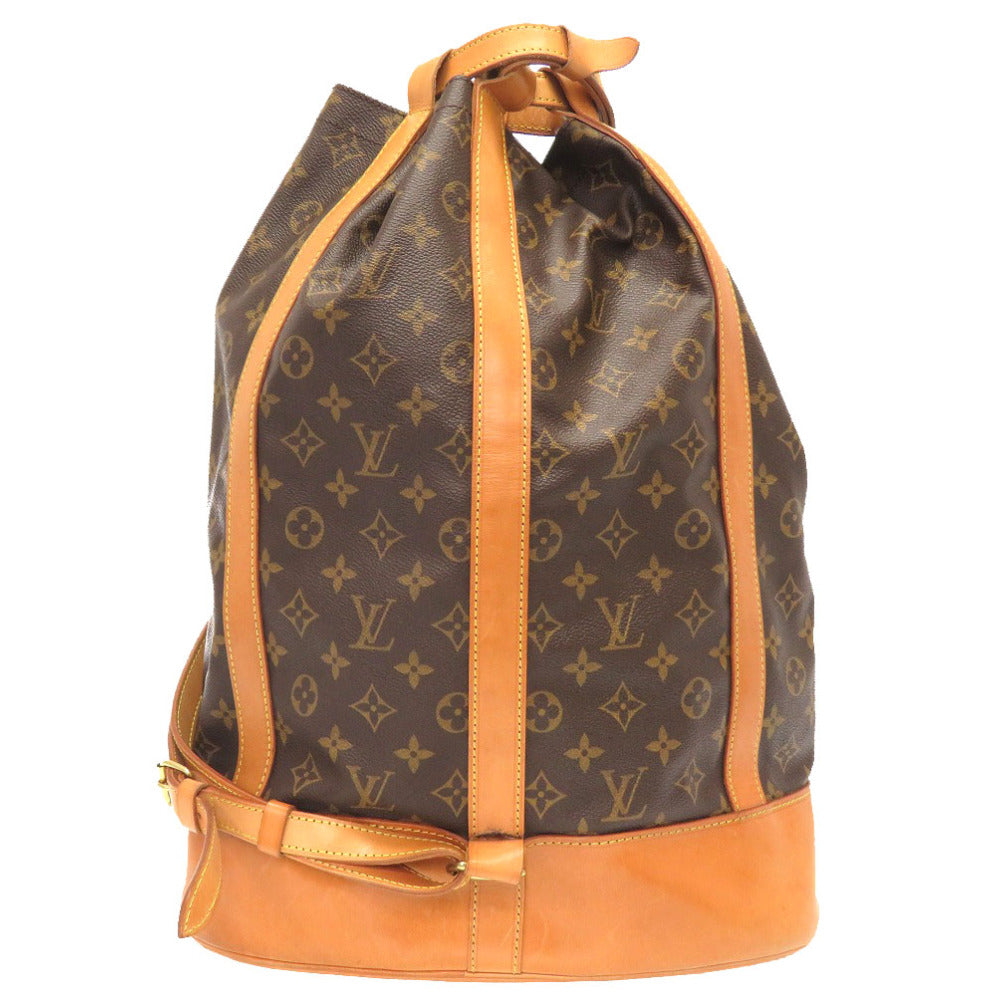 LOUIS VUITTON Shoulder Bag M42244 Monogram canvas Brown Monogram RandonneeGM Women Used