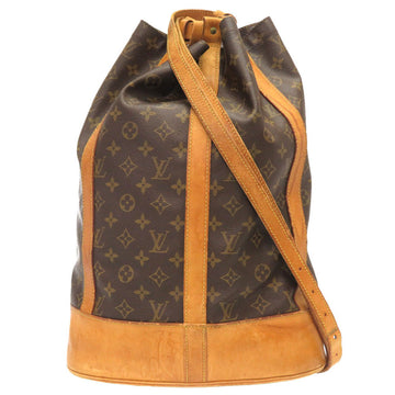 LOUIS VUITTON Shoulder Bag M42244 Monogram canvas Brown Monogram RandonneeGM Women Used