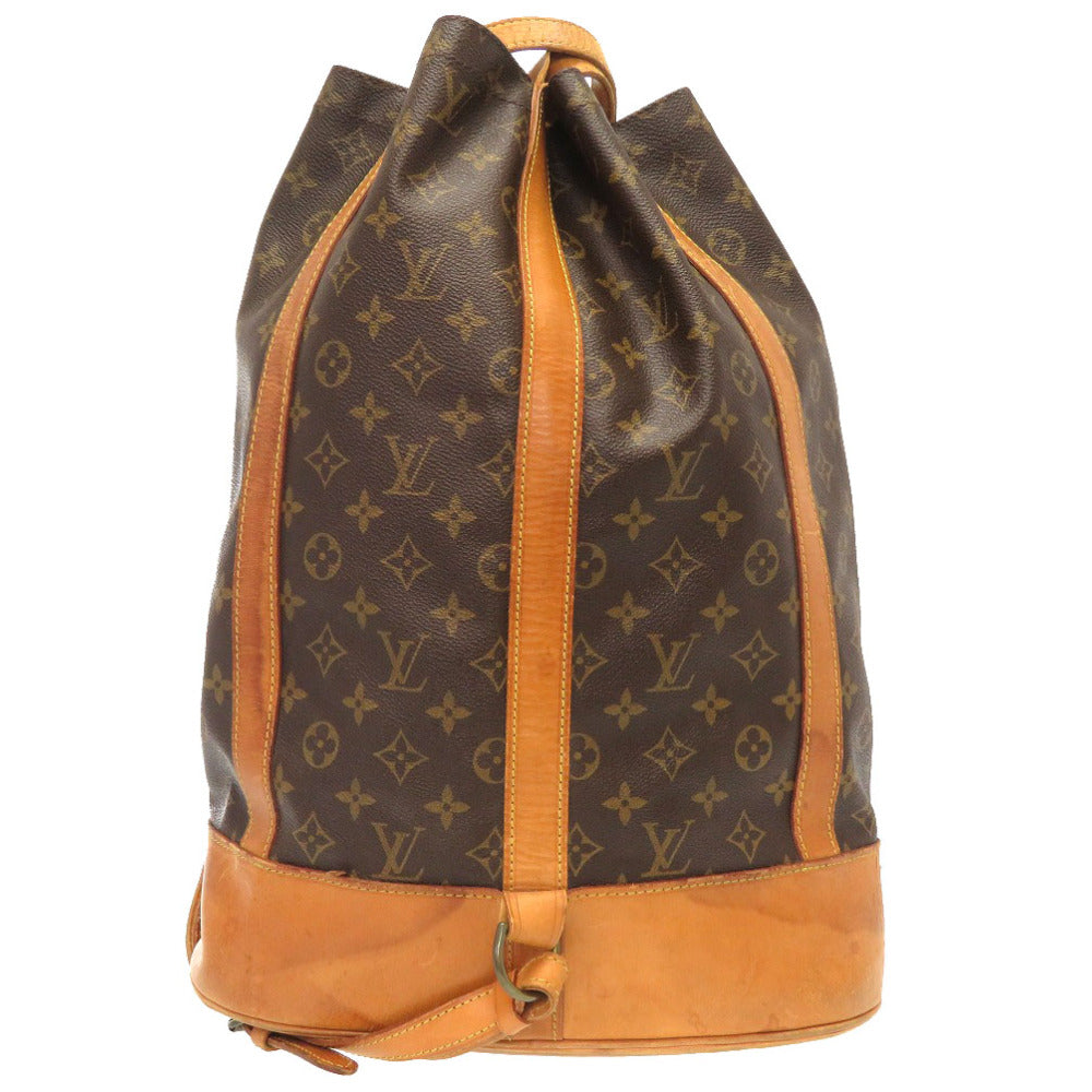 LOUIS VUITTON Shoulder Bag M42244 Monogram canvas Brown Monogram RandonneeGM Women Used