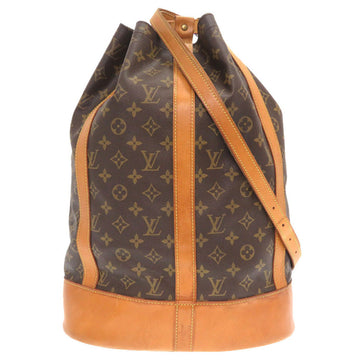 LOUIS VUITTON Shoulder Bag M42244 Monogram canvas Brown Monogram RandonneeGM Women Used