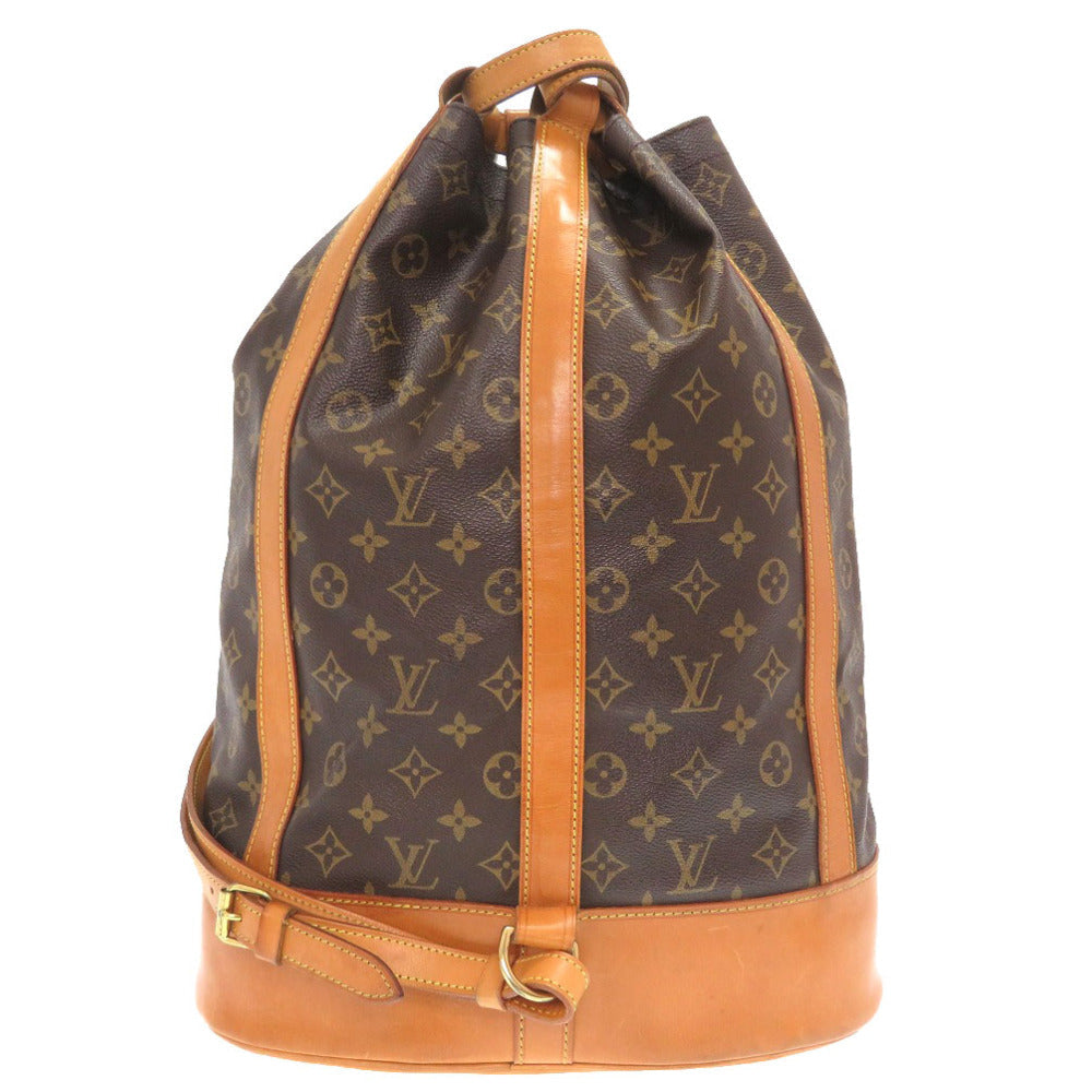 LOUIS VUITTON Shoulder Bag M42244 Monogram canvas Brown Monogram RandonneeGM Women Used