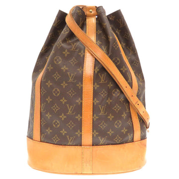 LOUIS VUITTON Shoulder Bag M42244 Monogram canvas Brown Monogram RandonneeGM Women Used