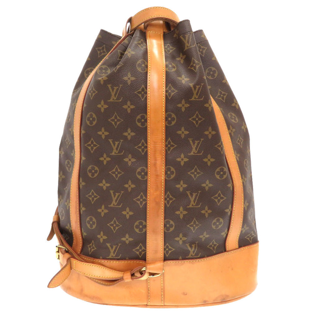 LOUIS VUITTON Shoulder Bag M42244 Monogram canvas Brown Monogram RandonneeGM Women Used