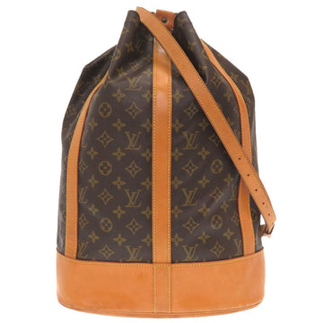 LOUIS VUITTON Shoulder Bag M42244 Monogram canvas Brown Monogram RandonneeGM Women Used