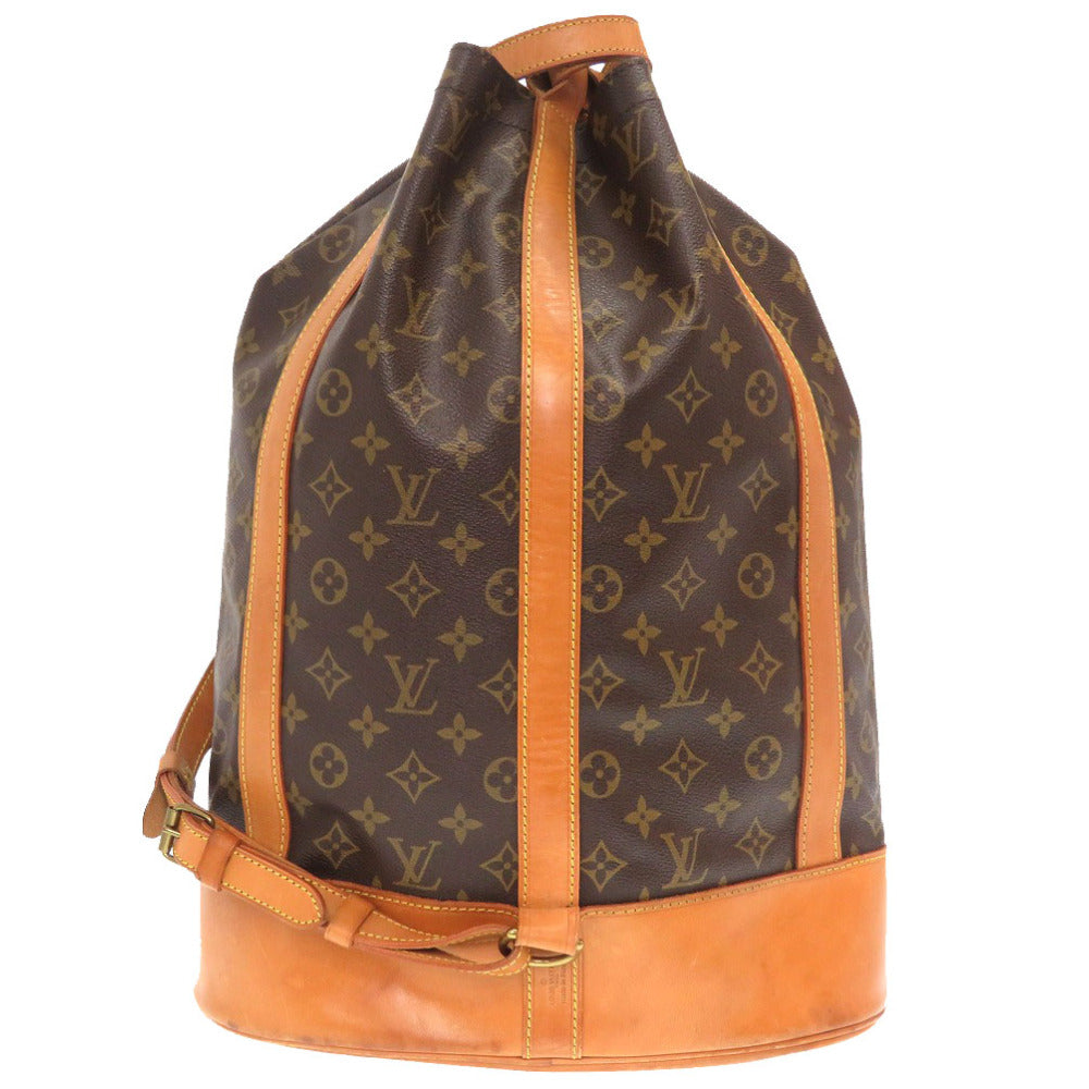 LOUIS VUITTON Shoulder Bag M42244 Monogram canvas Brown Monogram RandonneeGM Women Used