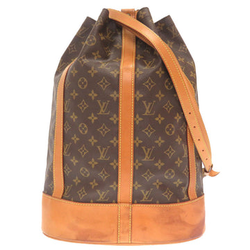 LOUIS VUITTON Shoulder Bag M42244 Monogram canvas Brown Monogram RandonneeGM Women Used