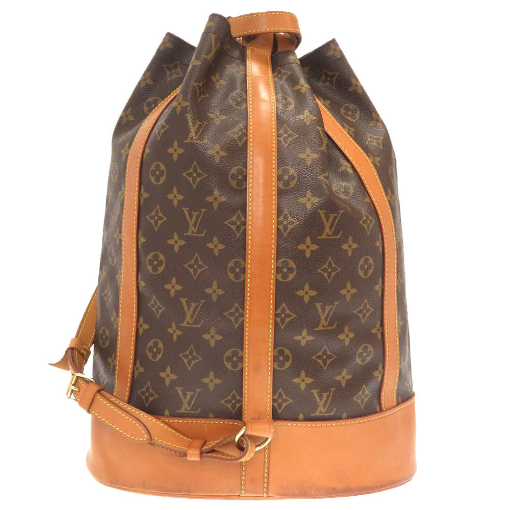 LOUIS VUITTON Shoulder Bag M42244 Monogram canvas Brown Monogram RandonneeGM Women Used