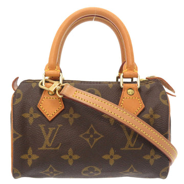 LOUIS VUITTON Handbag M41534 Monogram canvas Brown Monogram Mini speedy Women Used