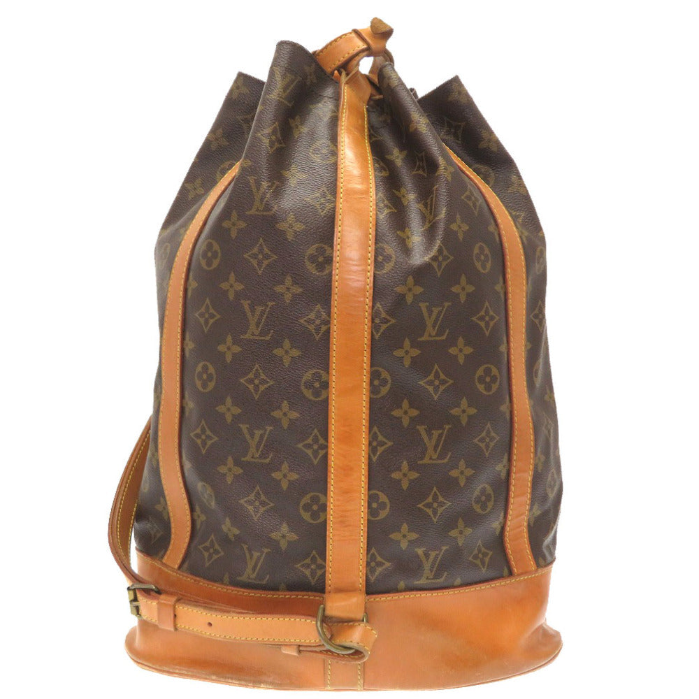 LOUIS VUITTON Shoulder Bag M42244 Monogram canvas Brown Monogram RandonneeGM Women Used