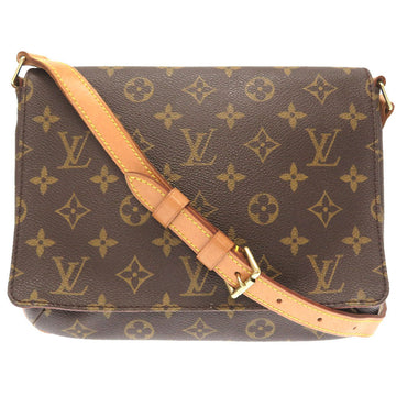 LOUIS VUITTON Shoulder Bag M51257 Monogram canvas Brown Monogram Musette Tango Short Strap Women Used
