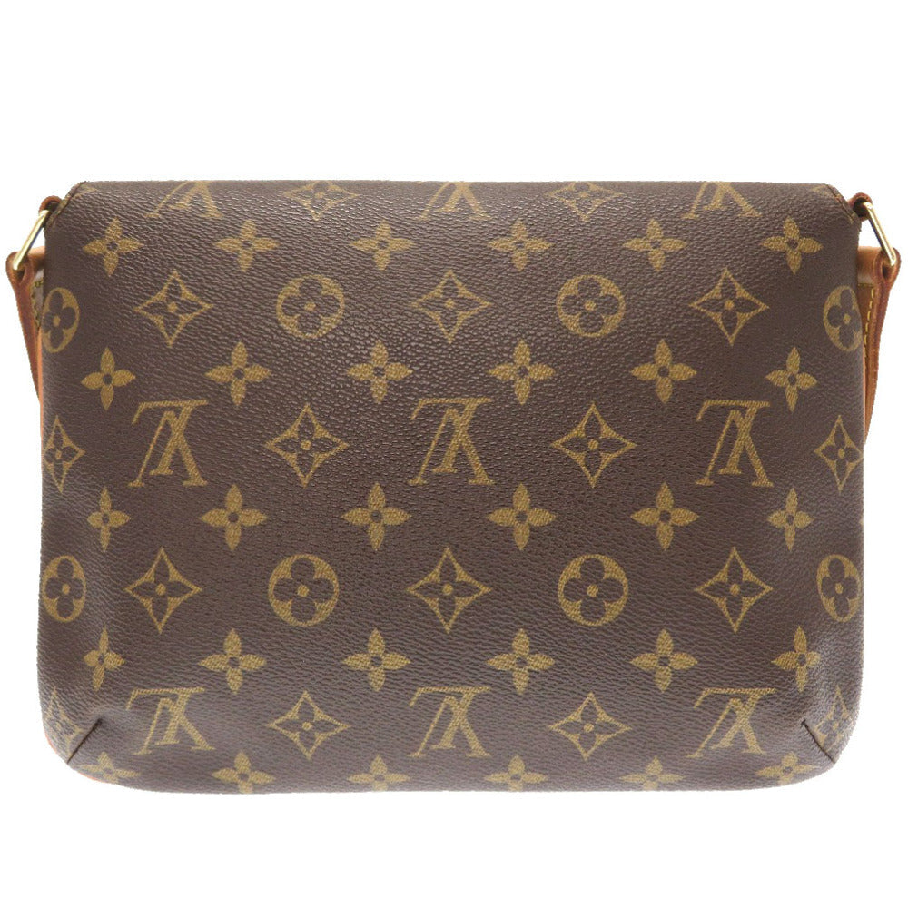 LOUIS VUITTON Shoulder Bag M51257 Monogram canvas Brown Monogram Musette Tango Short Strap Women Used