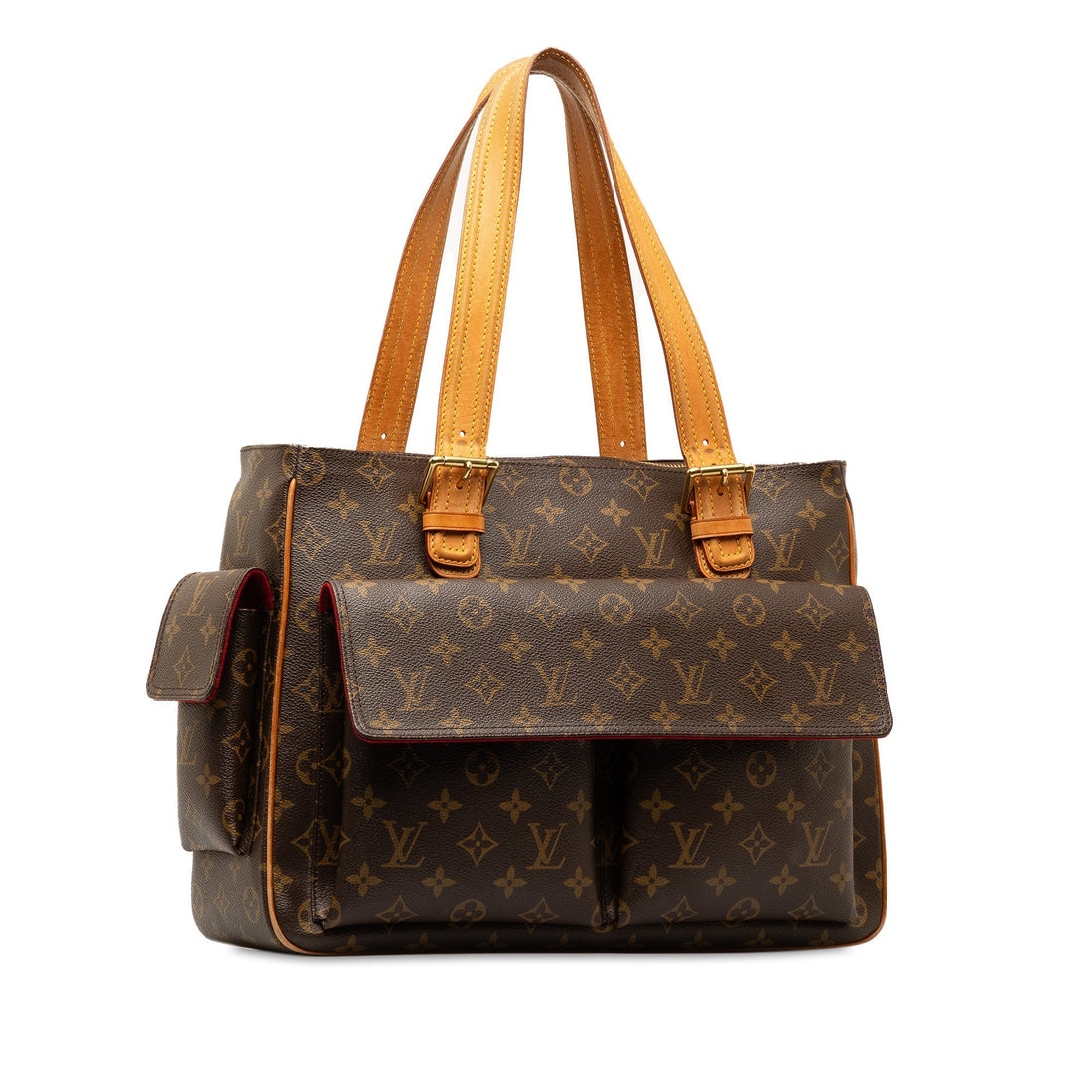 Brown Louis Vuitton Monogram Multipli-Cite Tote Bag