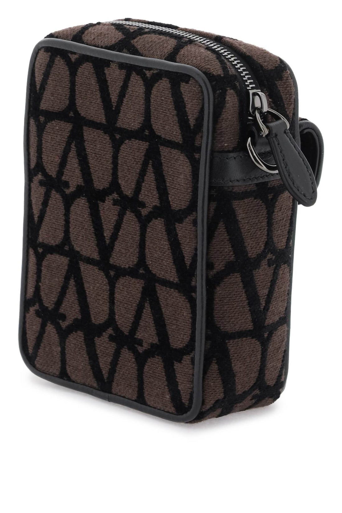 Valentino Garavani Mini Locò Toile Iconographe Crossbody Bag Men