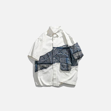 Bandana Patchwork Shirt