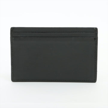 Chanel Coco Button Caviar Leather Card Case Black