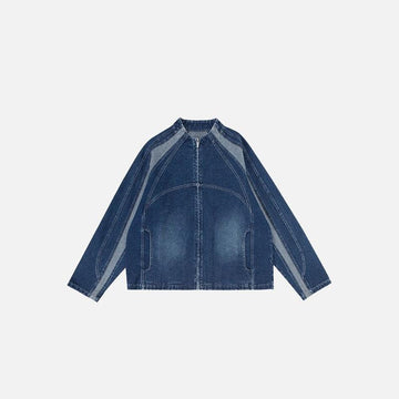 Denim Racer Jacket
