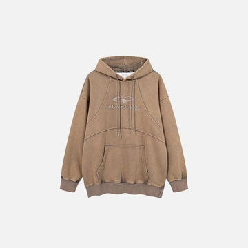 Loose Streamline Hoodie