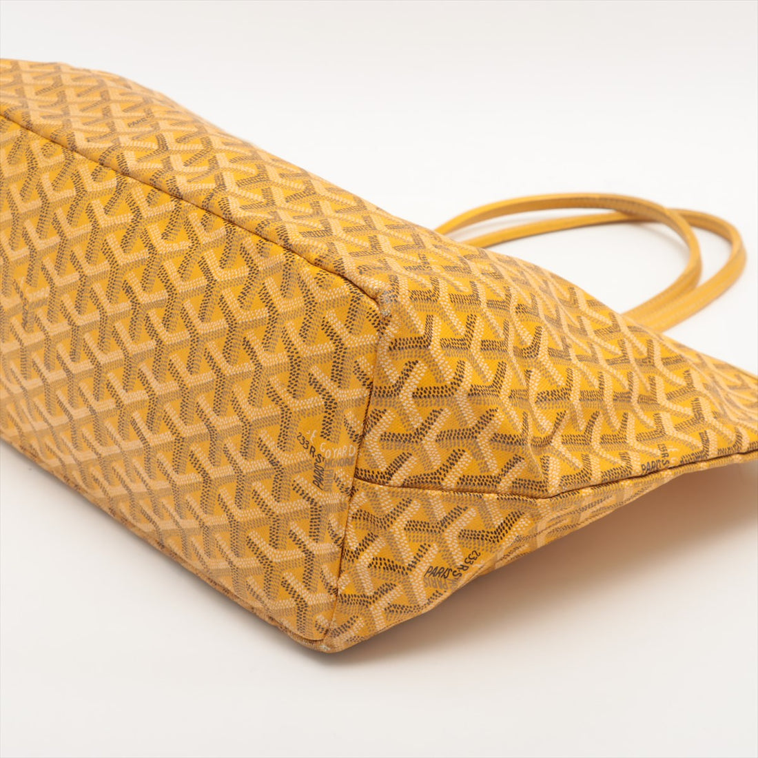 Goyard Saint Louis Yellow Artois PM Tote Bag