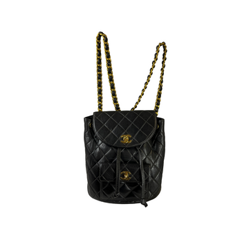 Chanel Duma Backpack Patent Leather