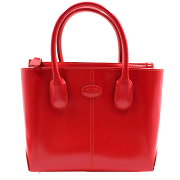 Tods Logo Leather Princess Di-Bag