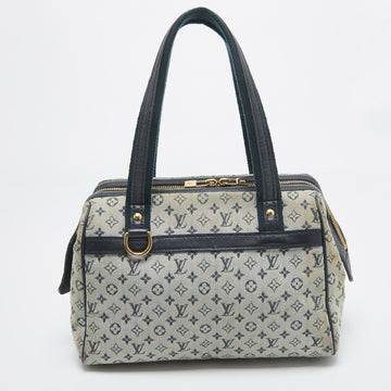 Louis Vuitton Navy Monogram Mini Lin Josephine Pm Bag