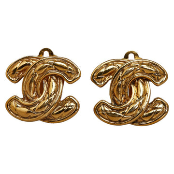 CHANEL CHANEL COCOMARK EARLING MECKY GOLD LADY'S EARLING