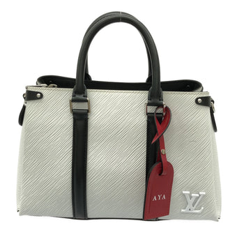 Louis Vuitton Soufflot  Leather Tote Bag ()