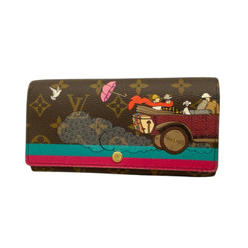 Louis Vuitton Zippy  Canvas Wallet  ()