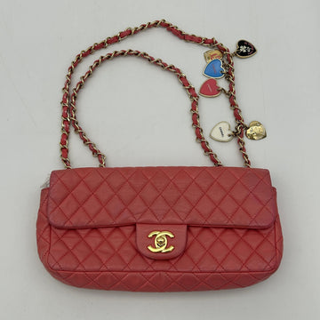 Chanel Camellia Charm Single Flap Bag LA3010