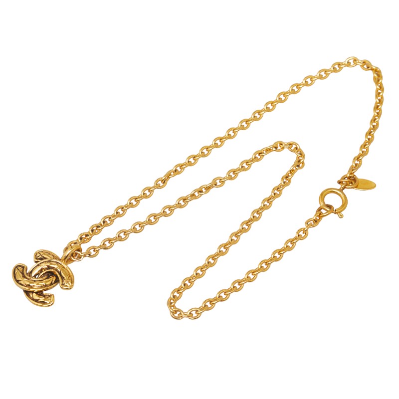 Chanel Vintage Mattress Cocomark  Gold Makeup Lady Chanel