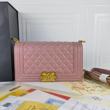 Makersluxe - Boy Shoulder Bag RosyBrown