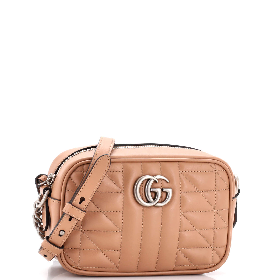 GG Marmont Shoulder Bag Mixed Matelasse Leather Mini