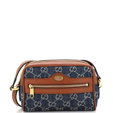 Ophidia Shoulder Bag GG Denim Mini