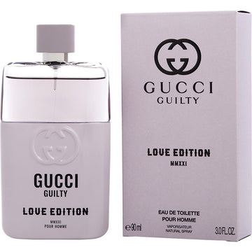 Gucci Guilty Love Edition By Gucci Edt Spray 3 Oz (Mmxxi Bottle) Men