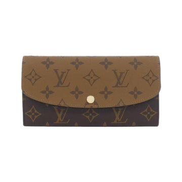 Louis Vuitton Monogram Reversee Vial Monogram Amplant Portefolio Emily M82157 Wallet