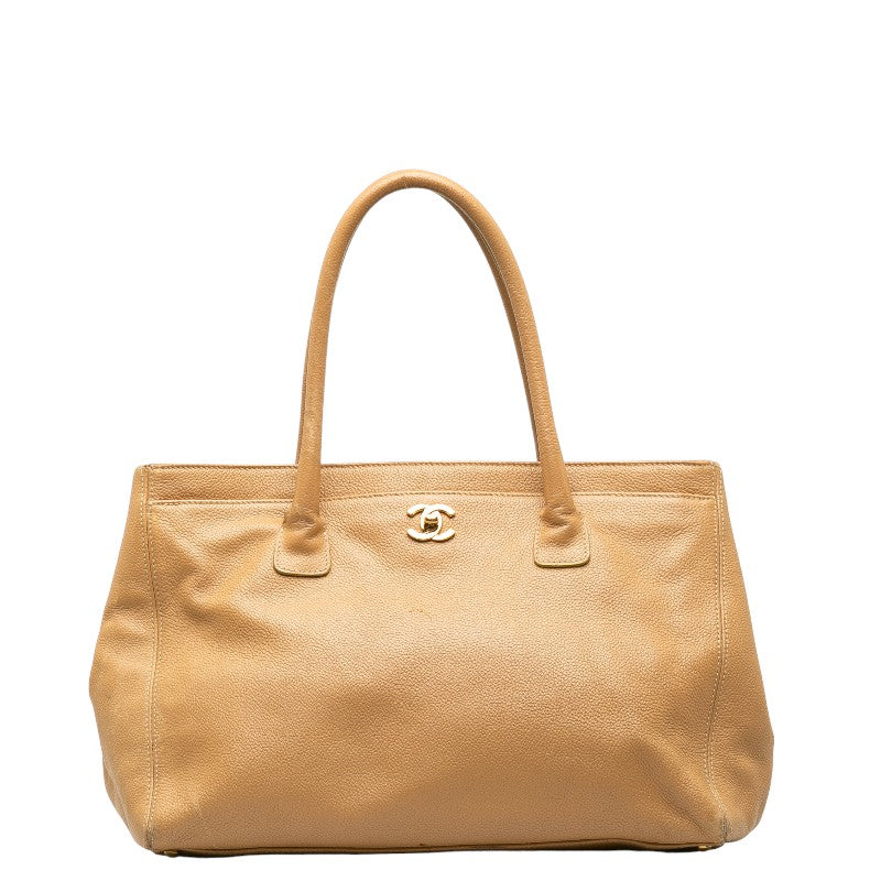 Chanel Coco  Shoulder Bag Beige G   CHANEL
