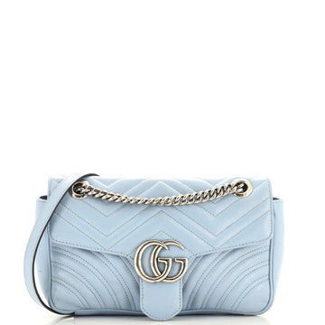GG Marmont Flap Bag Matelasse Leather Small
