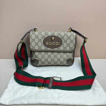 GUCCI - NEO Vintage Handbag - Cloth Grey B18-10
