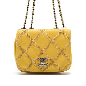 Chanel Mini Trace Turn Lock Ultra Stitch Yellow (Silver G) Shoulder Bag Miniature Shoulder Bag  Bag Hybrid ? Delivery? Himalan Bookstore Online