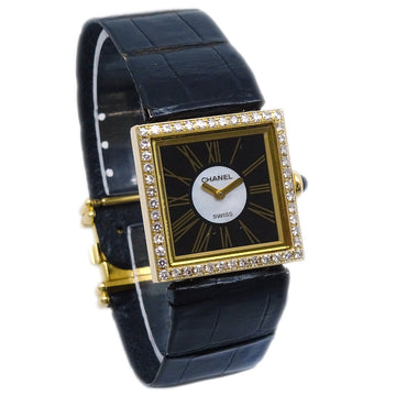 Chanel 1989 Mademoiselle Watch Diamond 18KYG