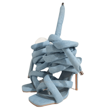 Dubai Denim High Heels