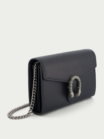 Dionysus Leather Mini Chain Bag