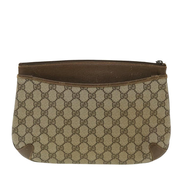 GUCCI GG Canvas Shoulder Bag PVC Leather Beige 904.02.026 40371