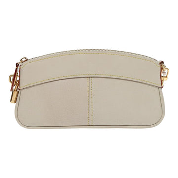 Louis Vuitton Lockit  Leather Clutch Bag ()